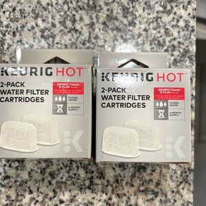 Keurig Hot Water Filter Cartridges - 2-Pack, Gray